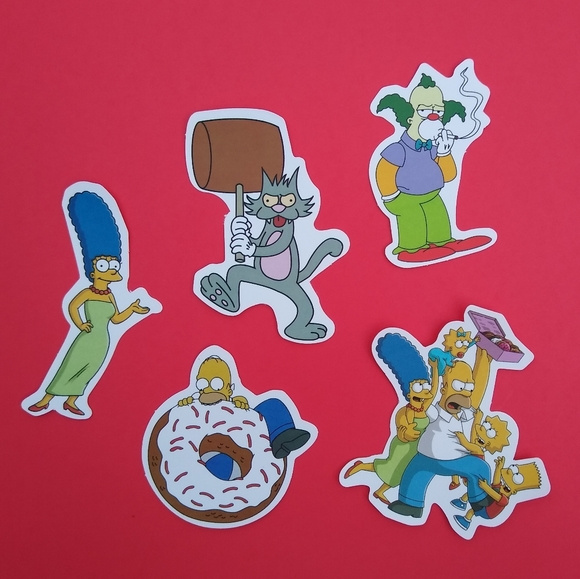 The Simpsons Sticker Set - Picture 3 of 7